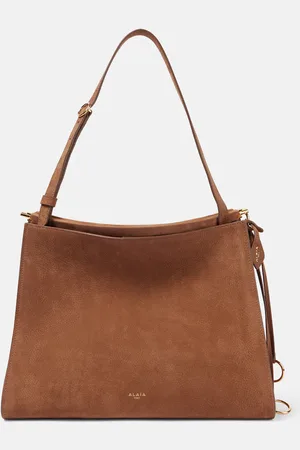 Alaïa Le Click Medium suede shoulder bag