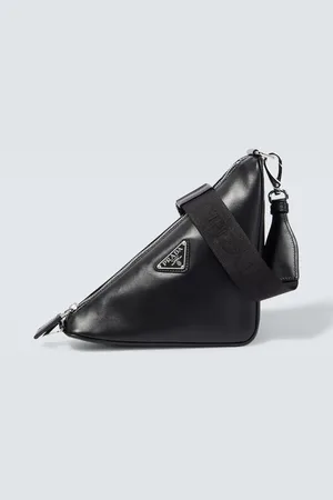 Prada Triangle leather shoulder bag