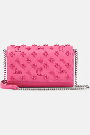 Christian Louboutin Paloma leather clutch