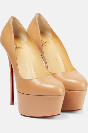 Christian Louboutin Dolly Alta 160 leather platform pumps
