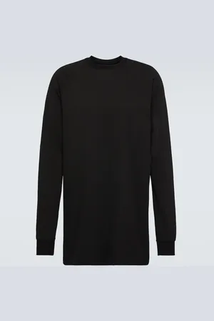 Rick Owens Baseball cotton jersey sweatshirt