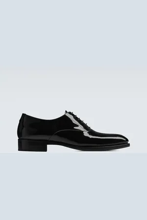 Saint Laurent Adrien patent leather Derby shoes