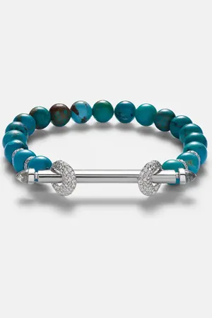 Ananya Chakra 18kt white gold bracelet with gemstones