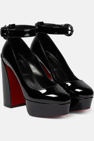 Christian Louboutin Movida Strap patent leather platform pumps
