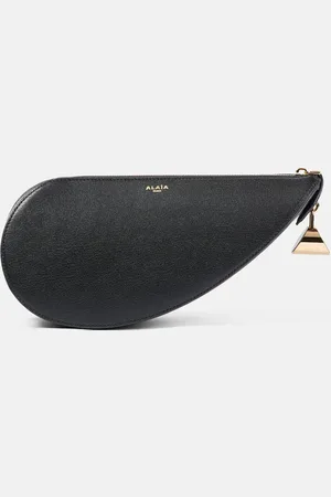 Alaïa Le Demi Cour leather clutch