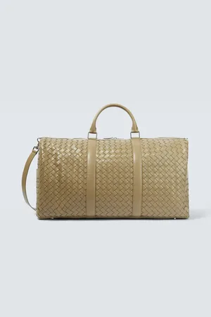 Bottega Veneta Large Intrecciato leather duffel bag