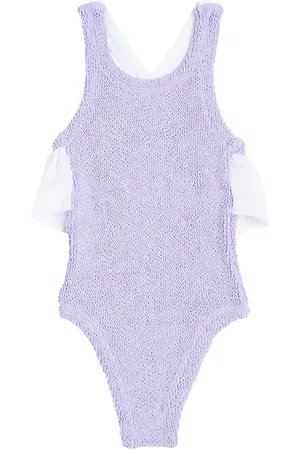 Hunza G Baby Lara bow-detail swimsuit