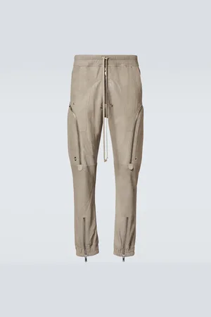 Rick Owens Leather cargo pants