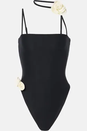 SAME Floral-applique swimsuit