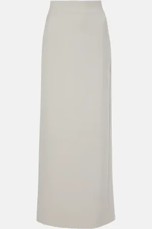 WARDROBE.NYC Column virgin wool maxi skirt