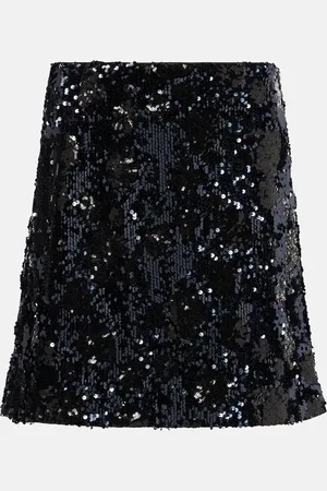 Dorothee Schumacher Floral sequined miniskirt