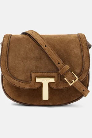 Tom Ford Wallis Mini suede shoulder bag