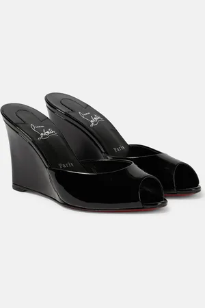 Christian Louboutin Me Dolly Zeppa patent leather sandals