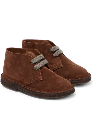 PèPè Fox suede desert boots