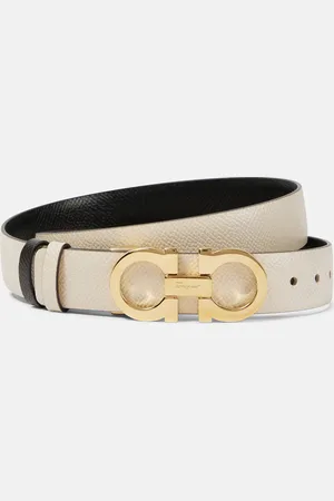 Salvatore Ferragamo Gancini reversible leather belt