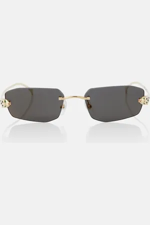Cartier Panthere de Cartier rectangular sunglasses