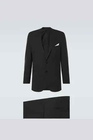 Kiton Single-breasted wool suit