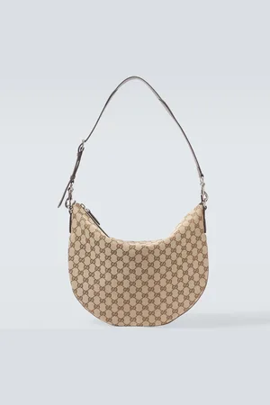 Gucci B GG Canvas Medium shoulder bag
