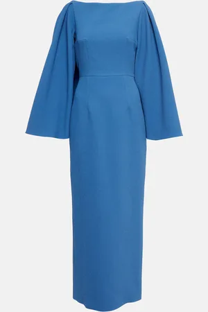 EMILIA WICKSTEAD Niesha crepe midi dress