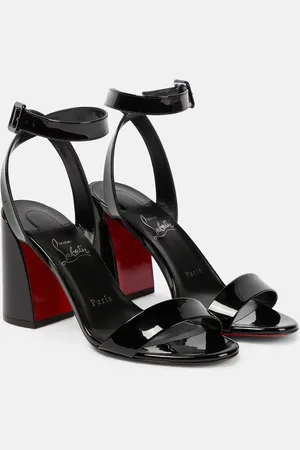 Christian Louboutin Miss Sabina 85 patent leather sandals