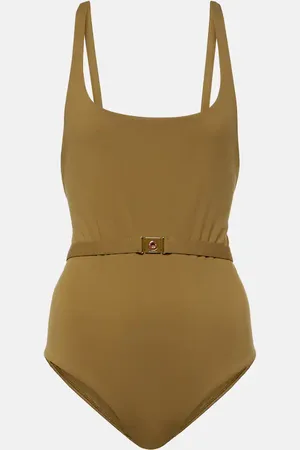 Loro Piana Belted swimsuit
