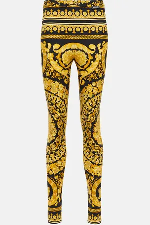 VERSACE Barocco mid-rise leggings