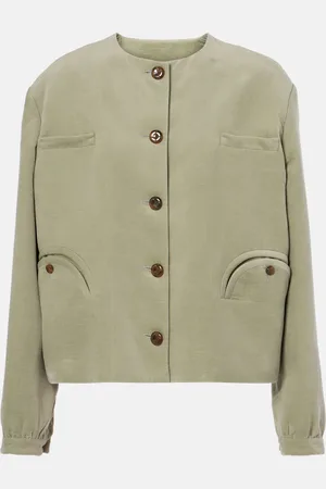 Blazé Milano Jealousy Gliss cotton and linen jacket