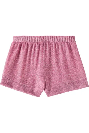 Oseree Lumiere lame shorts