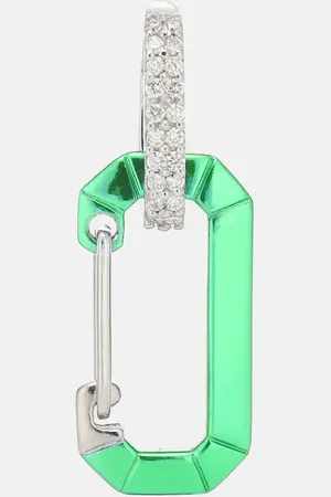 Eera Chiara 18kt white gold and diamond single earring