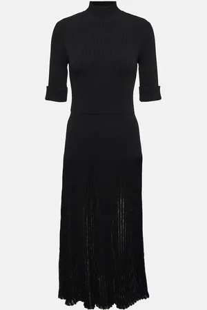 Dorothee Schumacher Plisse knit midi dress