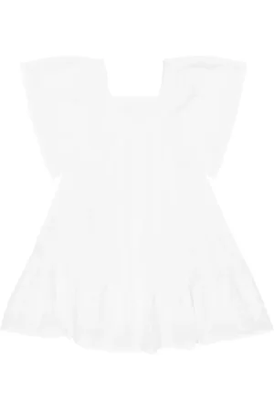 ZIMMERMANN Anneke embroidered cotton dress