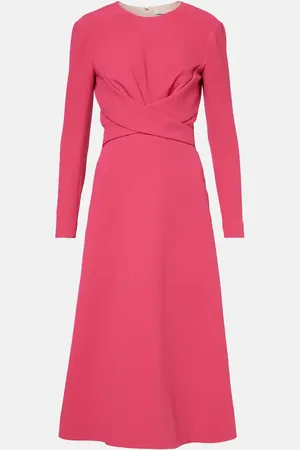 EMILIA WICKSTEAD Elta crepe midi dress