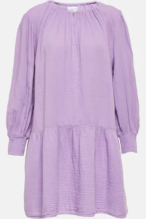 Velvet Viviana cotton mini dress