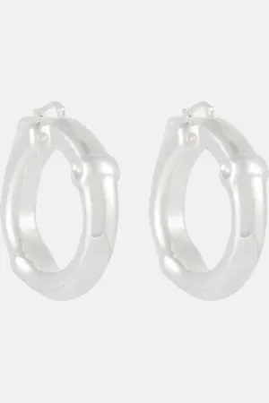Jil Sander Small Bamboo hoop earrings