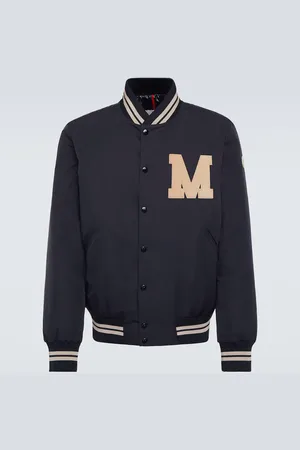 Moncler Lateltin down varsity jacket