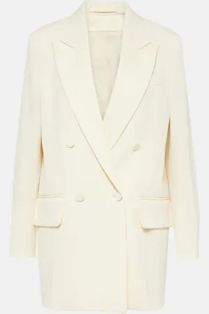 Max Mara Monica double-breasted wool blazer