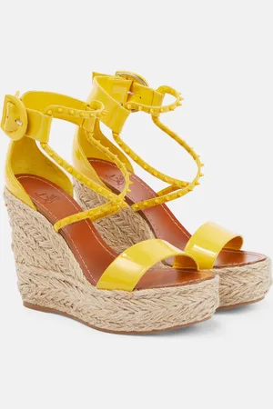 Christian Louboutin Chocazeppa Spikes 120 espadrille wedges