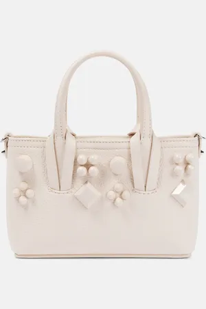 Christian Louboutin Cabata E/W Nano leather tote bag
