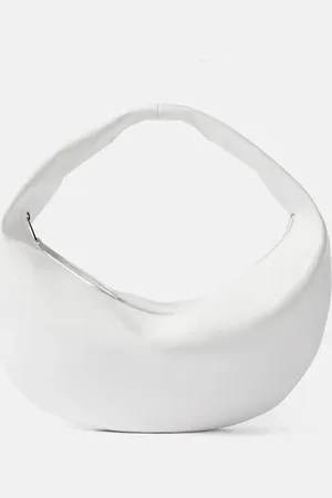 Khaite Olivia patent leather shoulder bag