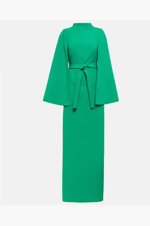 Safiyaa Crepe maxi dress