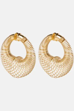 Alaïa Spiral hoop earrings
