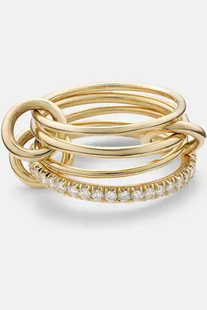 SPINELLI KILCOLLIN Pisces Pave 18kt ring with diamonds