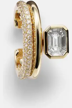 Shay 18kt ear cuff with diamonds