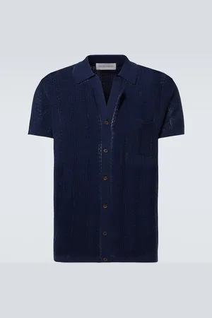 King & Tuckfield Knitted wool shirt