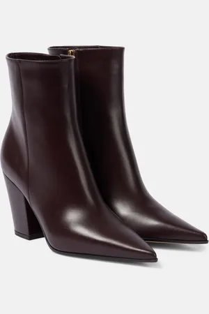 Gianvito Rossi Keinna leather ankle boots