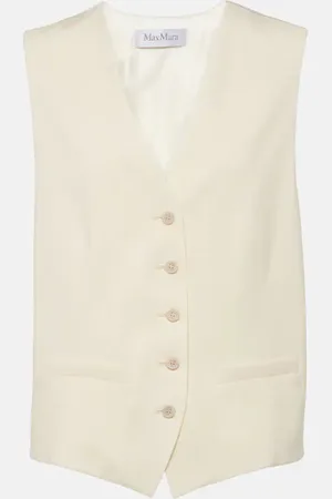Max Mara Zuai virgin wool vest