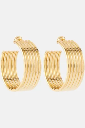 Alaïa Loop hoop earrings