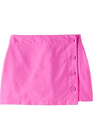 FÁBULA Saia Botoes cotton shorts