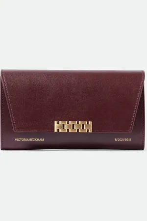 Victoria Beckham Leather wallet on chain