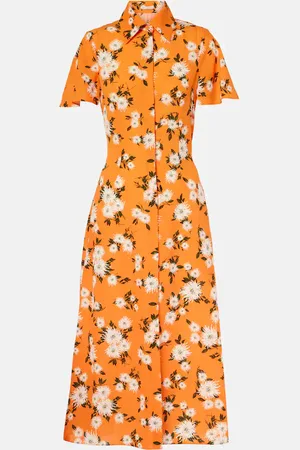 EMILIA WICKSTEAD Florencia floral crepe georgette shirtdress